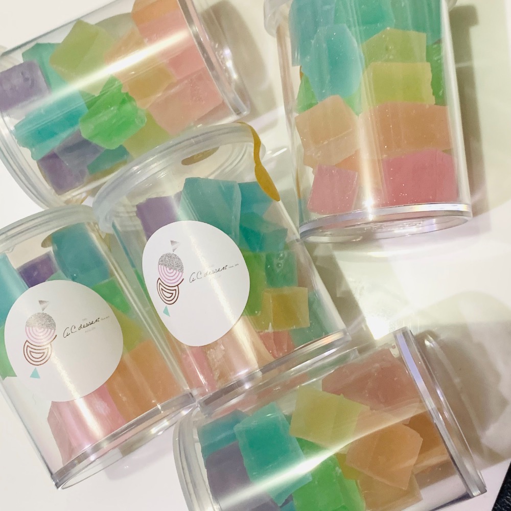 【A.C. dessert】琥珀糖。日本和菓子。琥珀糖。寶石糖。水晶糖。干菓子 (純素)-細節圖7