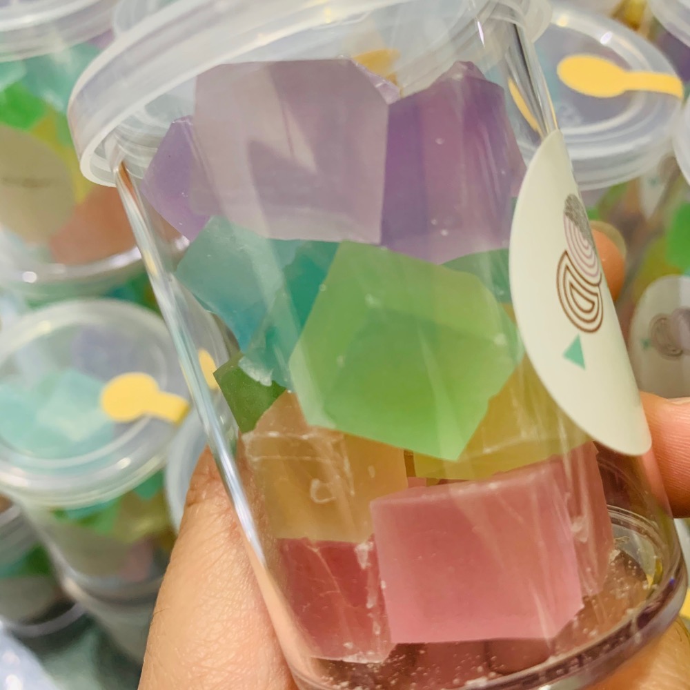 【A.C. dessert】琥珀糖。日本和菓子。琥珀糖。寶石糖。水晶糖。干菓子 (純素)-細節圖8