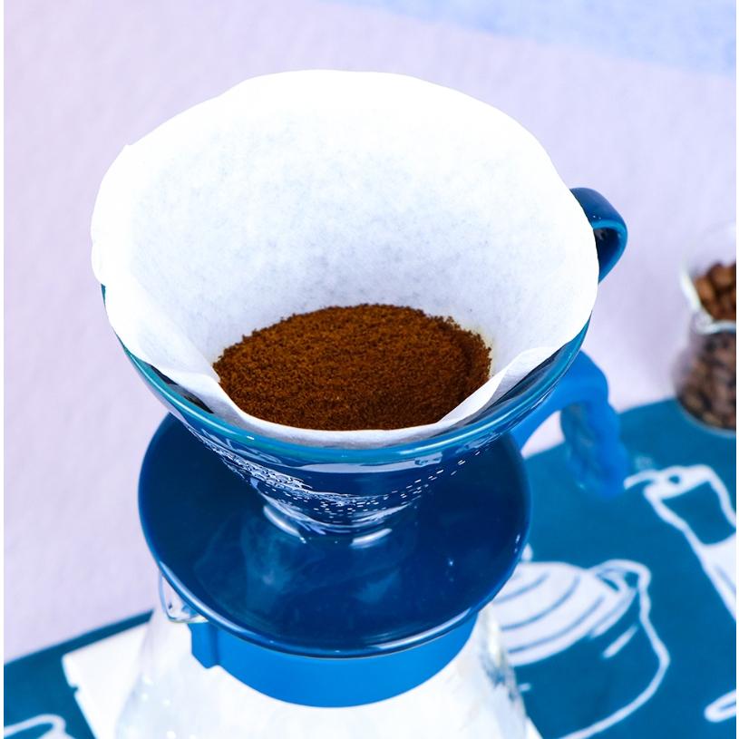 💖國金餐飲💖新上市沖浪裏HARIO V60 沖浪裏濾杯 吳須色 陶瓷濾杯02 凡購買皆加贈濾紙一包-細節圖3