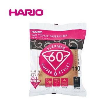 國金餐飲HARIO V60 100/110張入 1-2人/1-4人 1-6人錐形濾紙