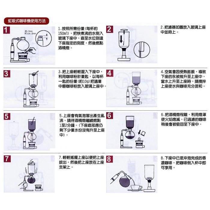 💖國金餐飲💖日本 最新 HARIO 虹吸式咖啡壺整座贈攪拌棒以及彩色膠匙/上壺/下座-細節圖3