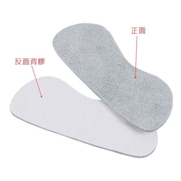 現貨厚款麂皮大半號的救星 牛皮绒面後跟貼 防磨脚 減震缓壓 後跟貼 高跟鞋防掉跟 防滑厚款【1雙】-細節圖2