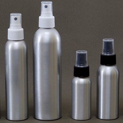 【瓶之坊】 (S38-U)黑/白噴頭鋁瓶50/100ml/150ML/250M-瓶瓶罐罐專賣/噴瓶//鋁罐/酒精噴瓶