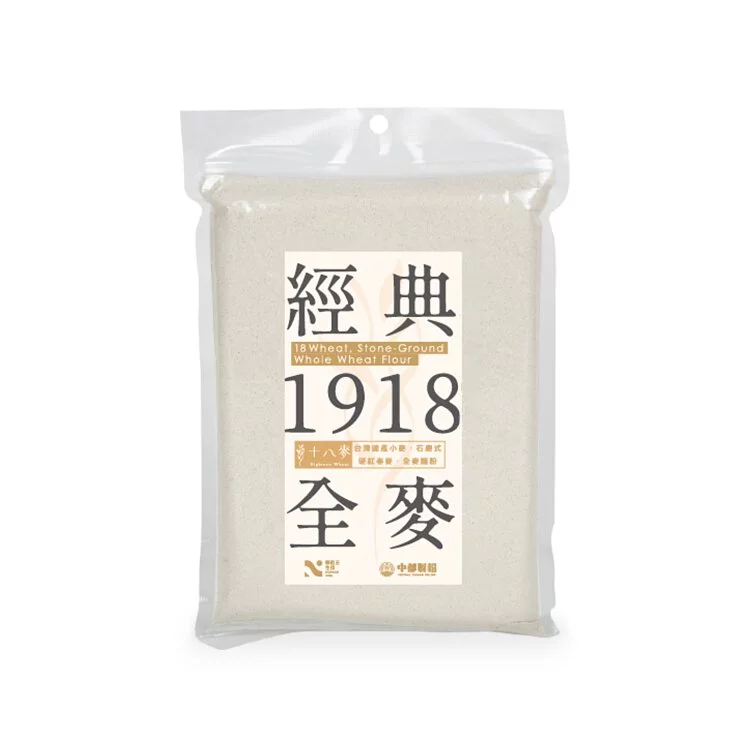 十八麥-石磨式全麥麵粉 600公克-細節圖2