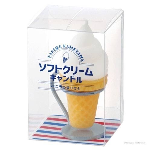 日本復古雜貨｜香草香味 冰淇淋蠟燭｜預購商品-細節圖2