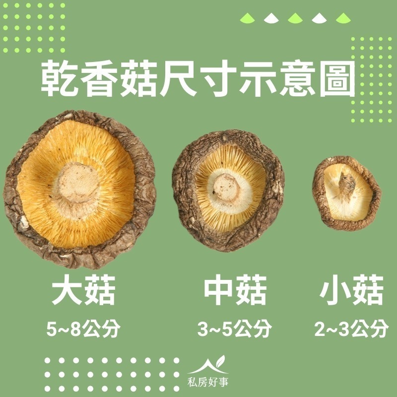 台灣 乾香菇（黑早）—大型香菇-細節圖4
