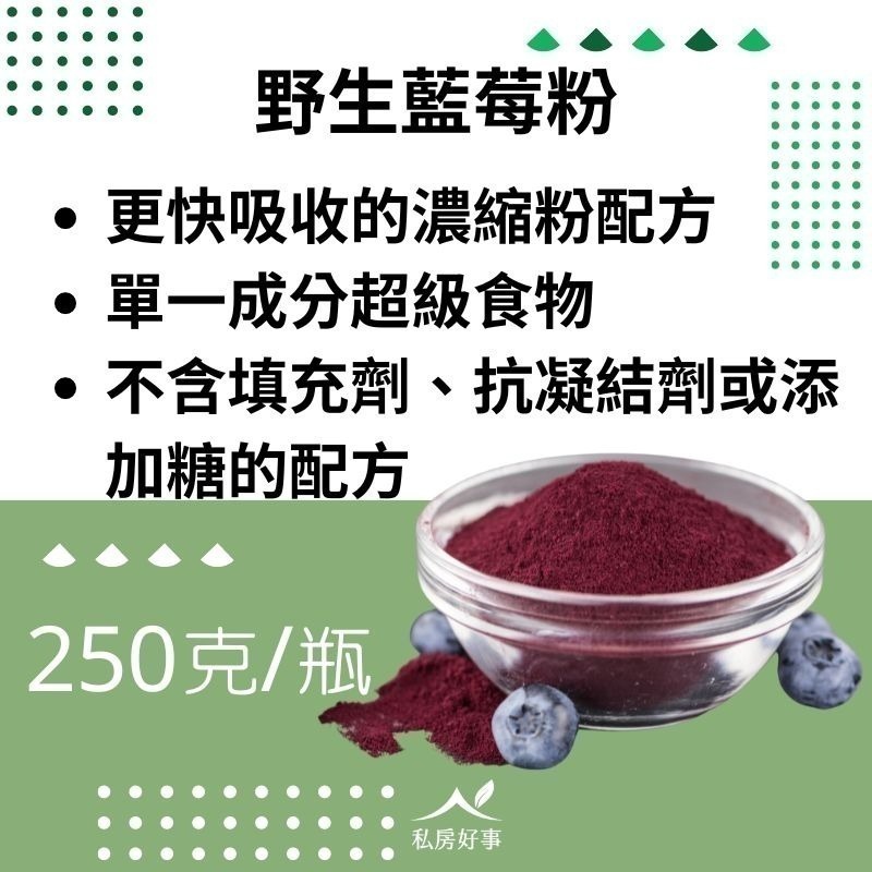 加拿大野生藍莓粉 （無抗結塊劑）-細節圖3