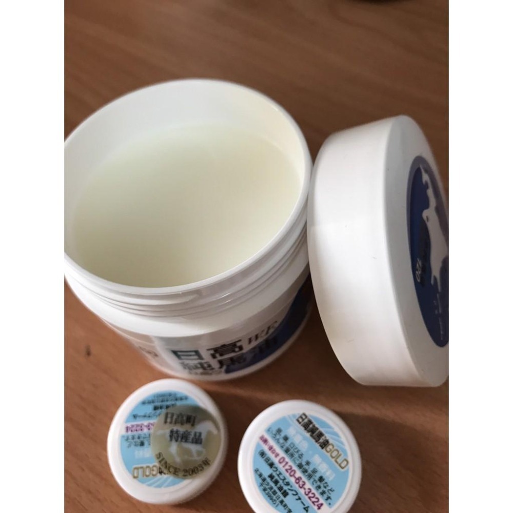 現貨 日本原裝正品北海道 日高W.F.純馬油 GOLD日高馬油 100%北海道日高馬油120ml-細節圖3