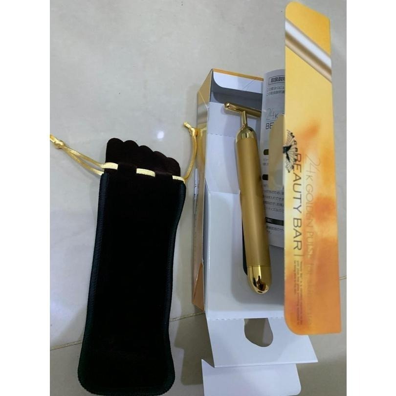 現貨熱銷商品 日本原裝帶回 正品BEAUTY BAR BM-1 24K 黃金美容棒 T字棒 6000轉-細節圖7