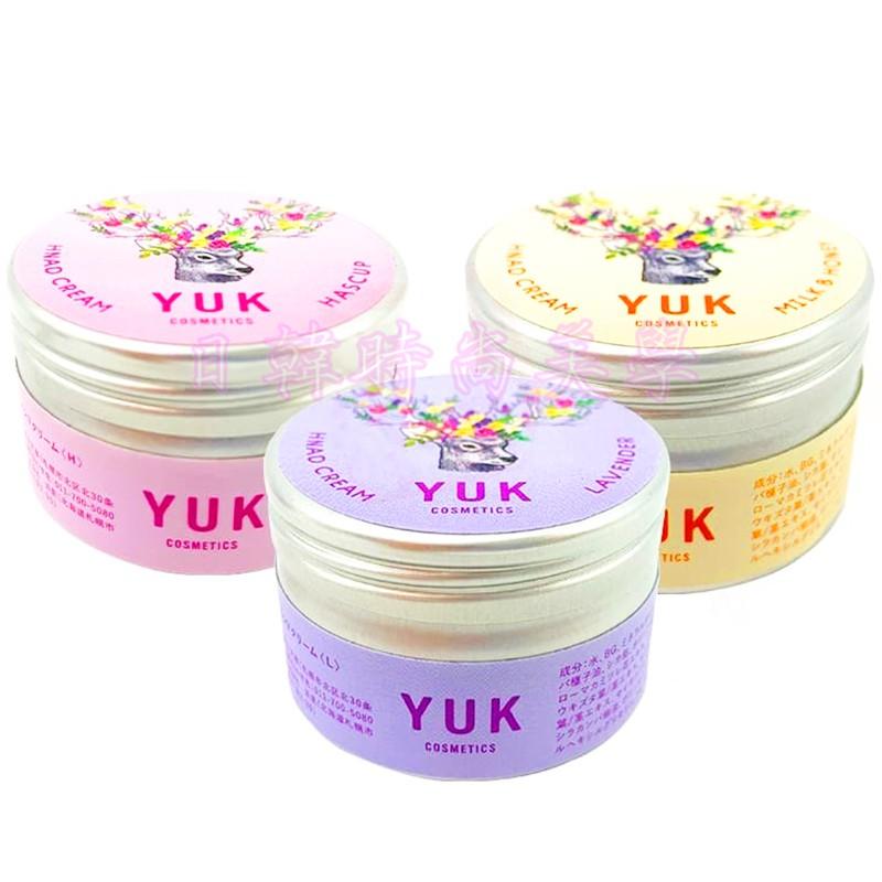 現貨 日本原裝正品 北海道 鹿油護手霜 不黏膩 YUK 鹿油 蝦夷鹿油 黑蜜莓/薰衣草/蜂蜜 40g 保養品-細節圖2