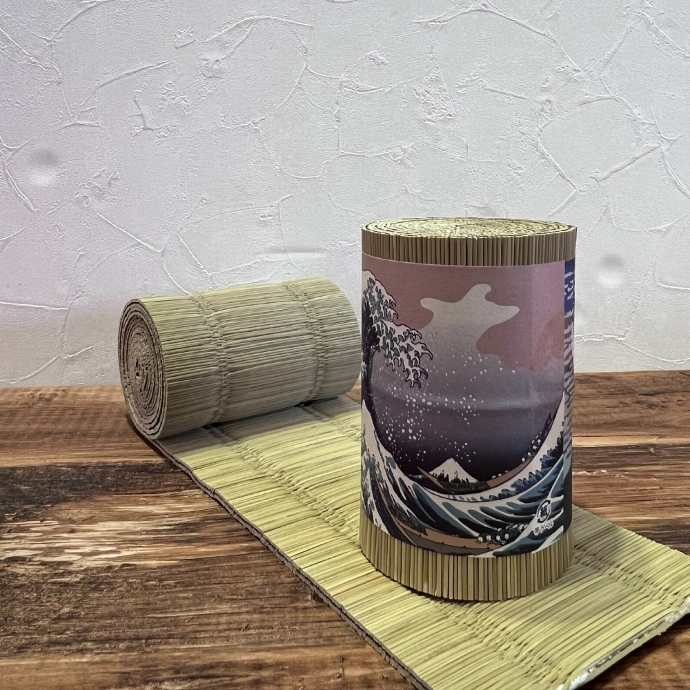 現貨 藺草除臭卷 池彥 IKEHIKO 聞得到的榻榻米 多功能小物 裝飾 DIY杯墊 餐墊 日式擺飾 除臭卷 餐墊-細節圖9