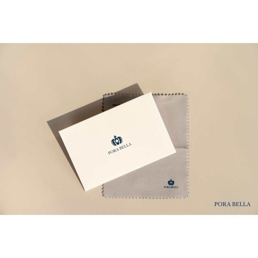 <Porabella>訂製款精美拭銀布 絨布拭銀布 純銀飾品擦拭布 純銀飾品保養-細節圖4