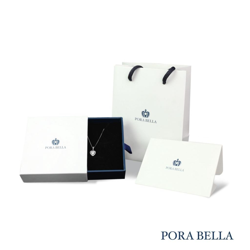 <Porabella>925純銀情侶款項鍊 男女款時尚小眾簡約 心電心方塊獨特項鍊 Necklace <一對販售>-細節圖8
