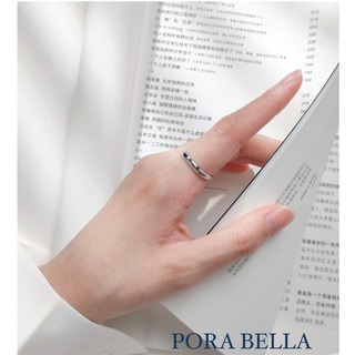 <Porabella>925純銀鋯石對戒珍愛永恆告白愛情 情人 禮物可調開口式對戒 男士戒指 RINGS <一對販售>-細節圖5