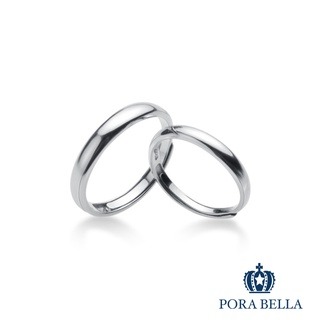 <Porabella>925純銀鋯石對戒珍愛永恆告白愛情 情人 禮物可調開口式對戒 男士戒指 RINGS <一對販售>-細節圖7