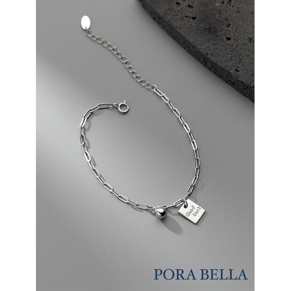<Porabella>925純銀手鍊 幸運手鏈 好運純銀 姊妹好友禮物 告白 銀飾 Bracelets-細節圖2