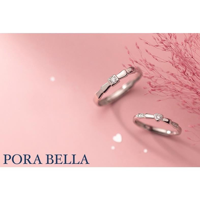<Porabella>925純銀鋯石對戒珍愛永恆告白愛情 情人 禮物可調開口式對戒 男士戒指 RINGS <一對販售>-細節圖4