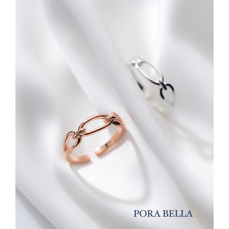 <Porabella>925純銀鋯石戒指 個性 極簡約 復古設計  可調開口式 銀戒 Rings-細節圖3