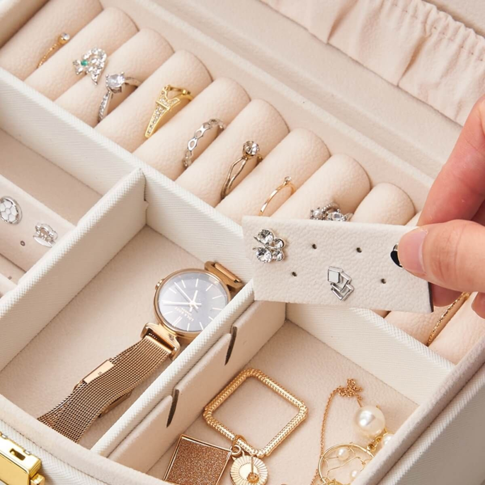 優雅手提飾品盒Jewelry Box-細節圖6