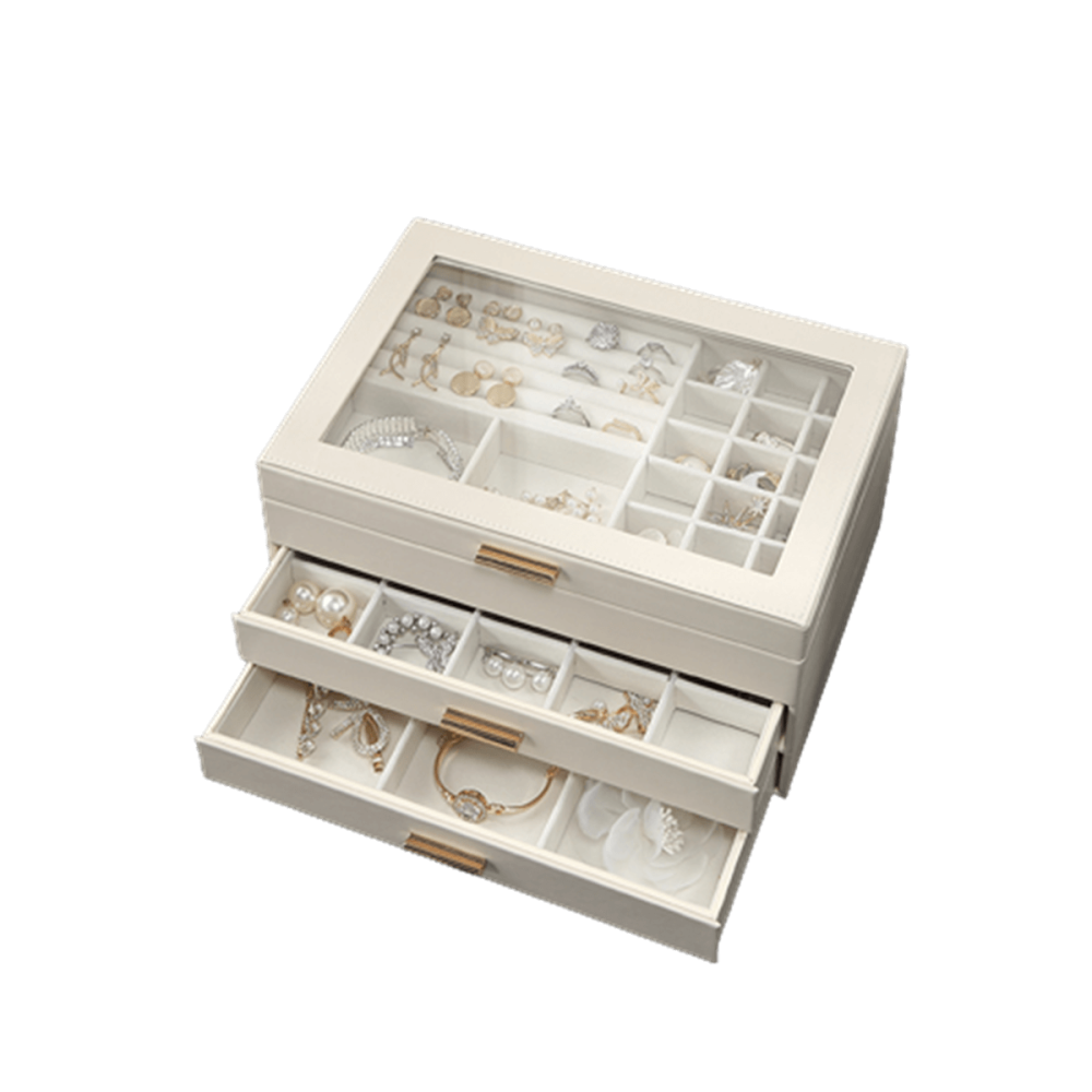 大容量皮革首飾盒Jewelry Box-細節圖8