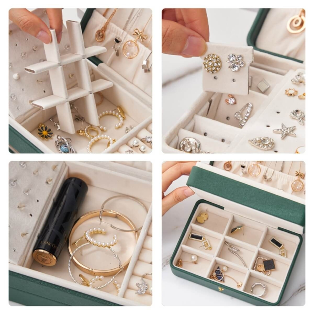 貴婦雙層珠寶盒Jewelry Box-細節圖2