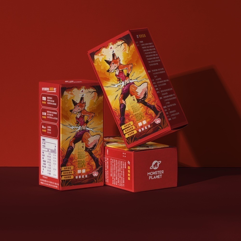 健獸星球 閃澱獸膠囊 60 顆 / 盒-細節圖4