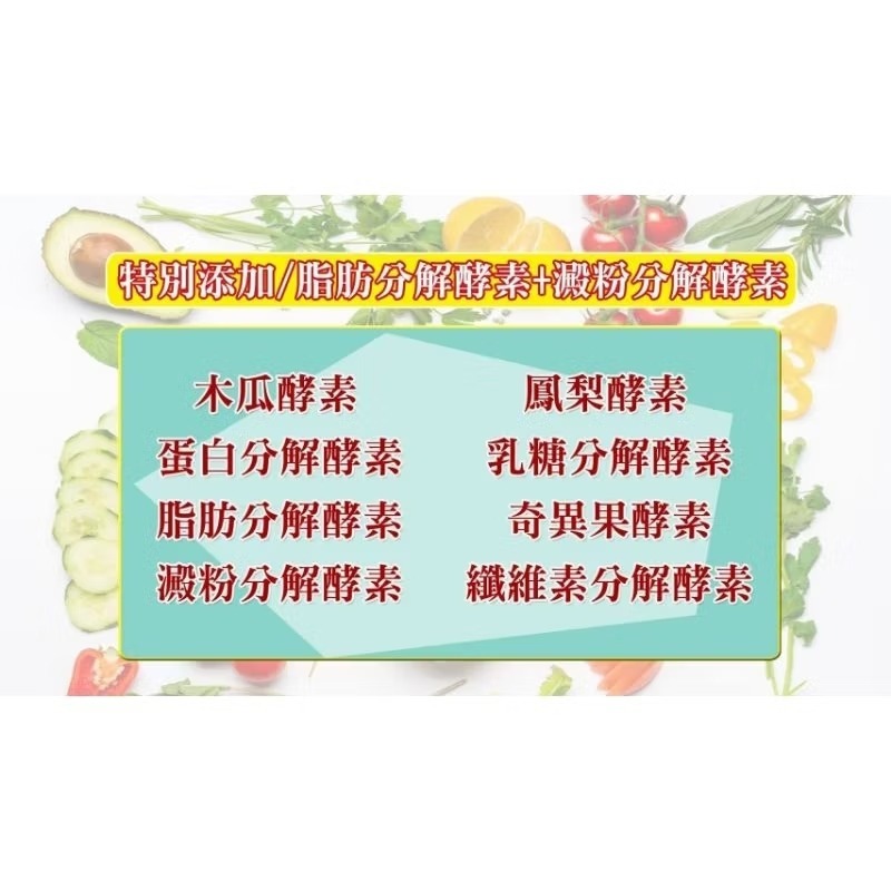 媽媽蔬果酵素30錠 水果高纖維酵素錠 排便順暢-細節圖3