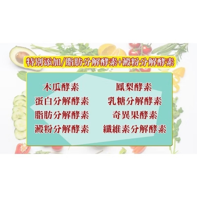 媽媽蔬果酵素30錠 水果高纖維酵素錠 排便順暢-細節圖3