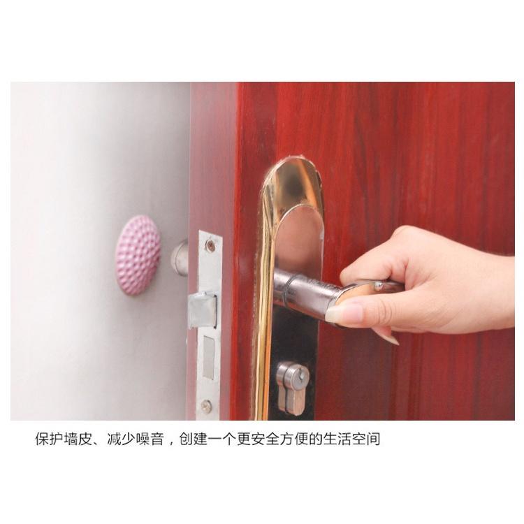 高爾夫款門後牆面防撞墊門把手門鎖防護墊橡膠防震墊 球型矽膠加厚門把手防撞墊-細節圖4