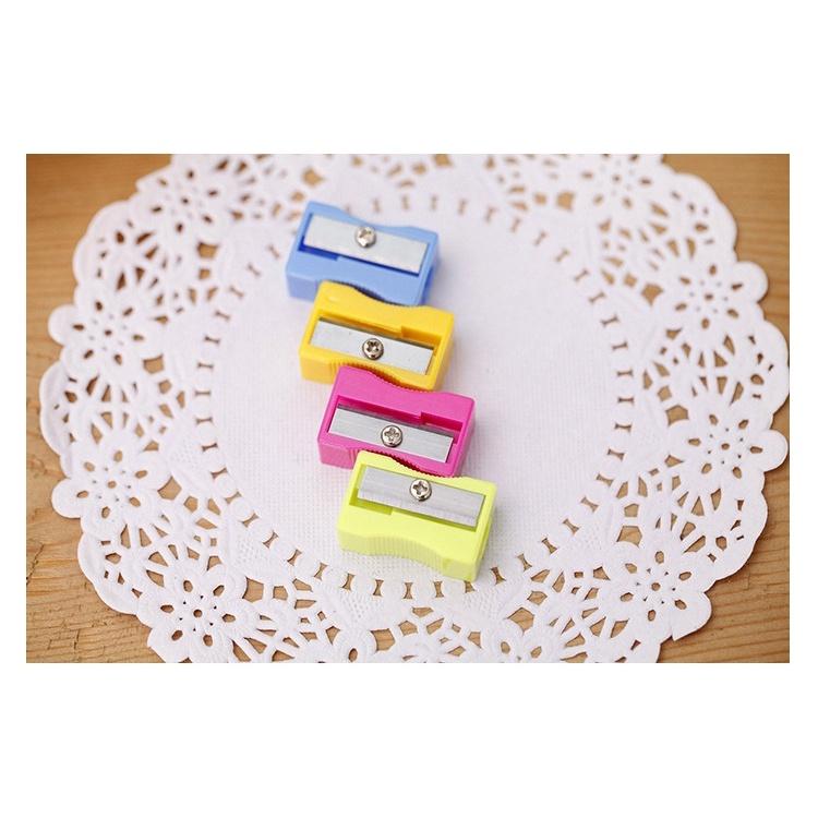 糖果色迷你削筆刀 簡單實用兒童卷筆刀 削筆器-細節圖5