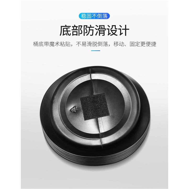 折疊便攜式垃圾桶 車載多功能4L伸縮水桶 汽車用垃圾桶魔術雜物桶-細節圖3