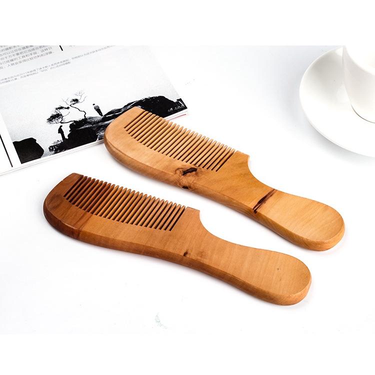 天然桃木梳子 按摩梳子 桃木 木頭梳 按摩梳 梳子 木質梳 髮梳 梳髮 桃木梳子-細節圖6