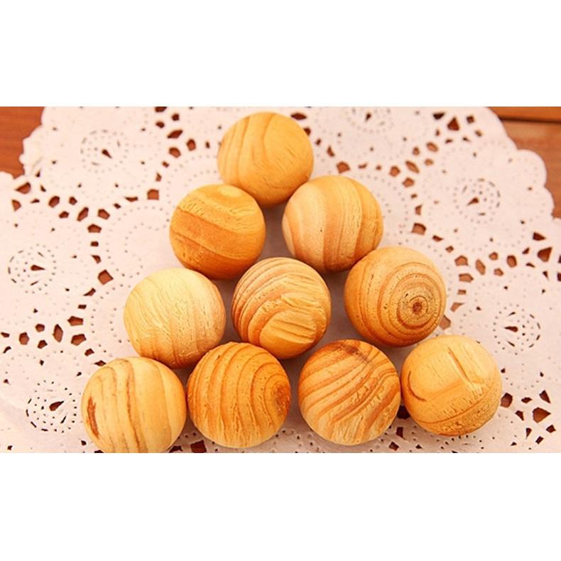 香樟木球(一組/5入) 四季必備天然純香樟木球抑菌 防蛀 驅蟲 除臭 純天然 樟木球 樟木丸 樟腦-細節圖2