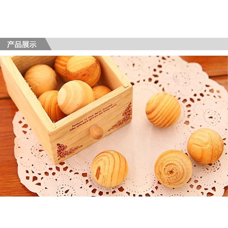 香樟木球(一組/5入) 四季必備天然純香樟木球抑菌 防蛀 驅蟲 除臭 純天然 樟木球 樟木丸 樟腦-細節圖3