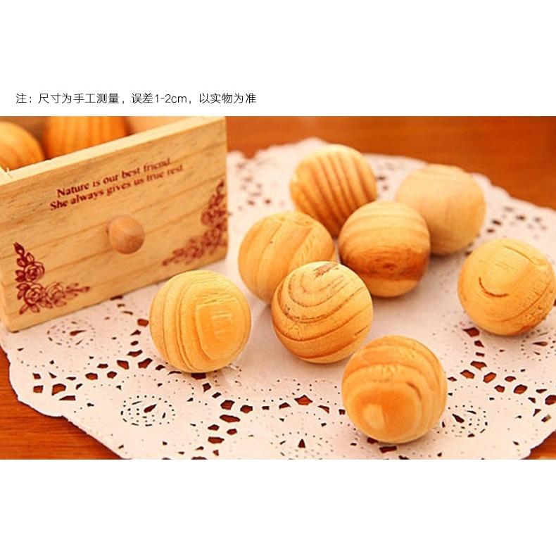 香樟木球(一組/5入) 四季必備天然純香樟木球抑菌 防蛀 驅蟲 除臭 純天然 樟木球 樟木丸 樟腦-細節圖5