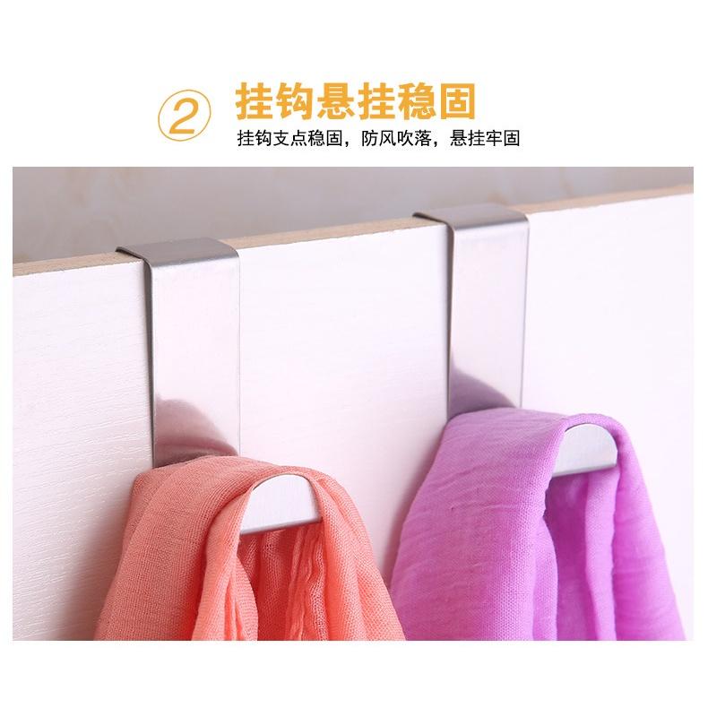 不銹鋼門背式鉤 Z型 掛鉤 櫥櫃掛勾-細節圖3
