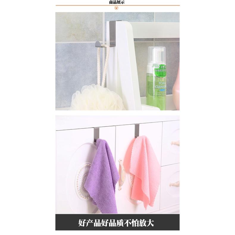 不銹鋼門背式鉤 Z型 掛鉤 櫥櫃掛勾-細節圖4