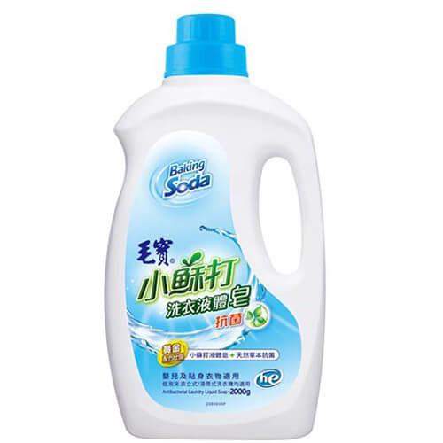 毛寶 小蘇打抗菌洗衣液體皂 [4710038855706]-細節圖2