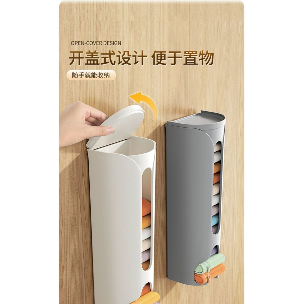 內褲收納盒家用衣櫃壁掛式裝襪子內衣整理收納神器懸掛抽屜式絲襪-細節圖5