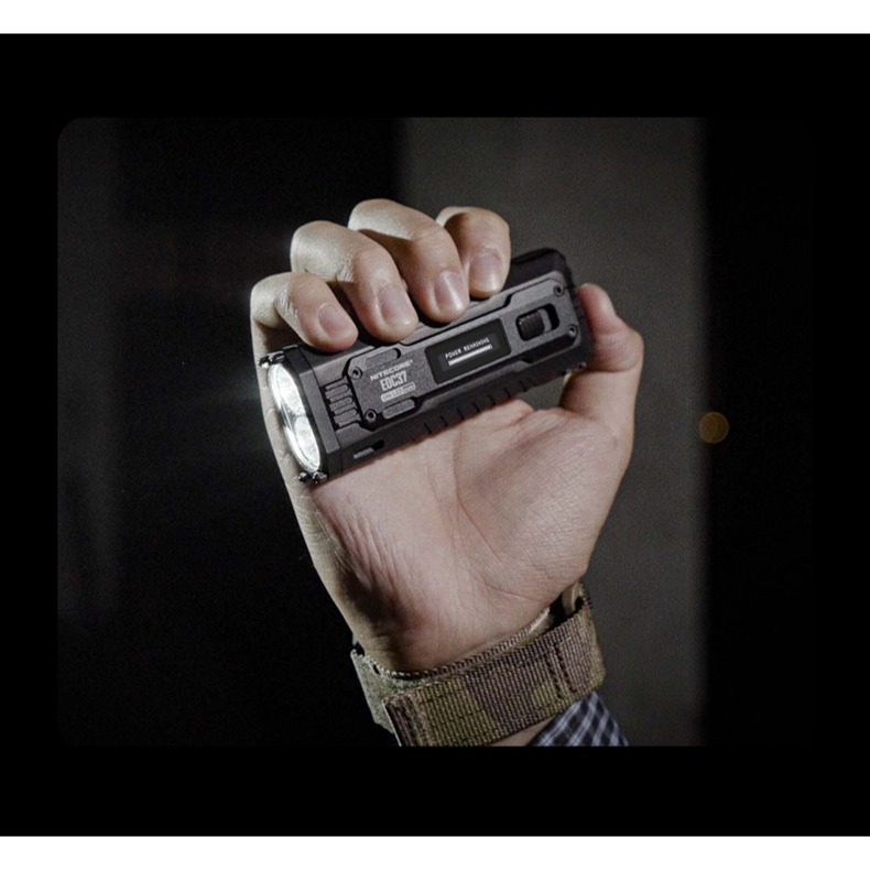 NITECORE台灣現貨 EDC37 戰術EDC手電筒 8000流明 420米 內置電池 爆閃 流明盾 搜索 EDC-細節圖4