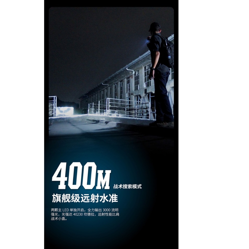 NITECORE EDC29 高性能超薄EDC手電筒 6500流明 400米 OLED 流明盾 爆閃-細節圖5