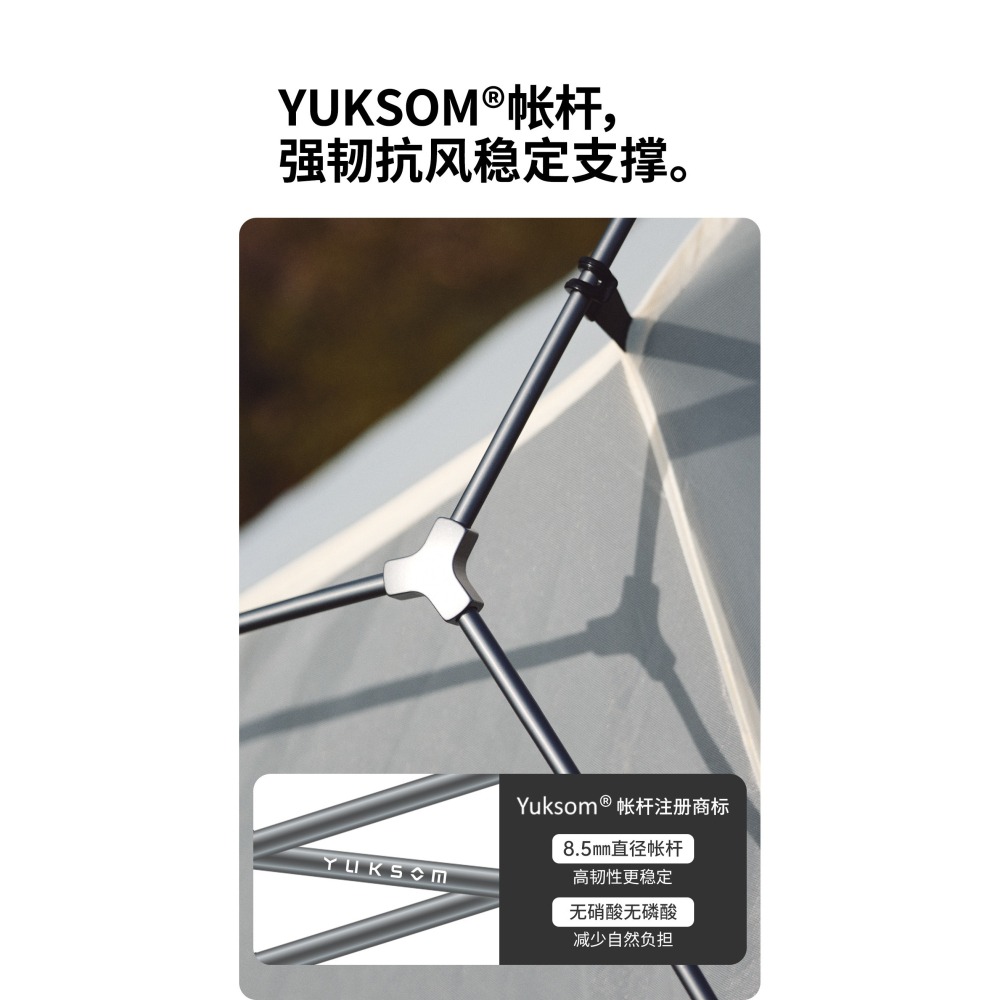 Naturehike 雲尚2 pro UL帳篷10D 20D 210T 登山 云尚2 野營 台灣現貨-細節圖3