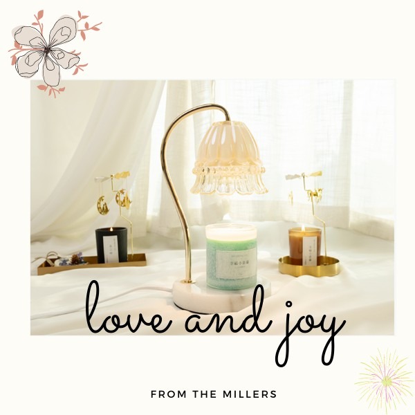 ［�台灣出貨台灣保固］融燭燈 融蠟燈 蠟燭暖燈 香氛燈 香氛蠟燭 琉璃鈴蘭花朵造型 聖誕節禮物 交換禮物-細節圖3