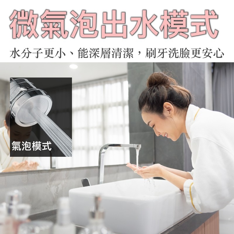 【台灣出貨】水龍頭過濾器 廚房過濾器 過濾器 透明增壓萬向 除氯過濾器  浴室水龍頭過濾器-細節圖2