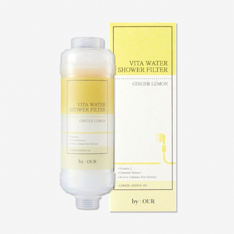 現貨【BYOUR】韓國完美純淨沐浴過濾器 蓮蓬頭濾水器 蓮蓬頭濾心 沐浴濾芯 香氛 濾心 維他命 洗澡 過濾器-規格圖8