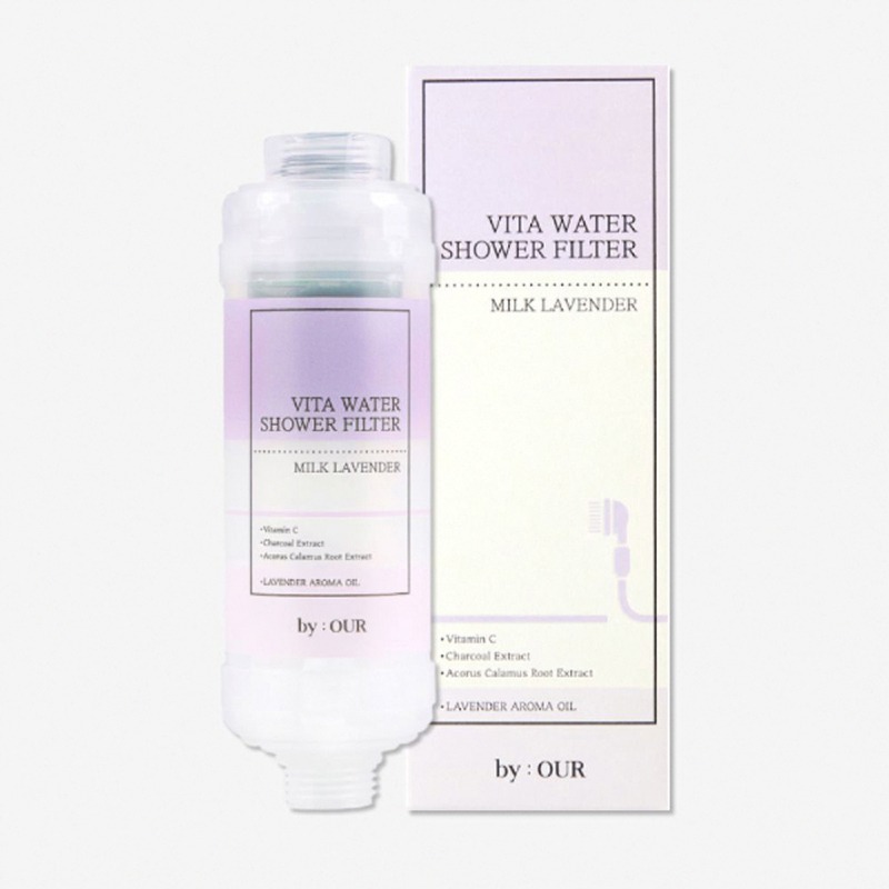 現貨【BYOUR】韓國完美純淨沐浴過濾器 蓮蓬頭濾水器 蓮蓬頭濾心 沐浴濾芯 香氛 濾心 維他命 洗澡 過濾器-規格圖8