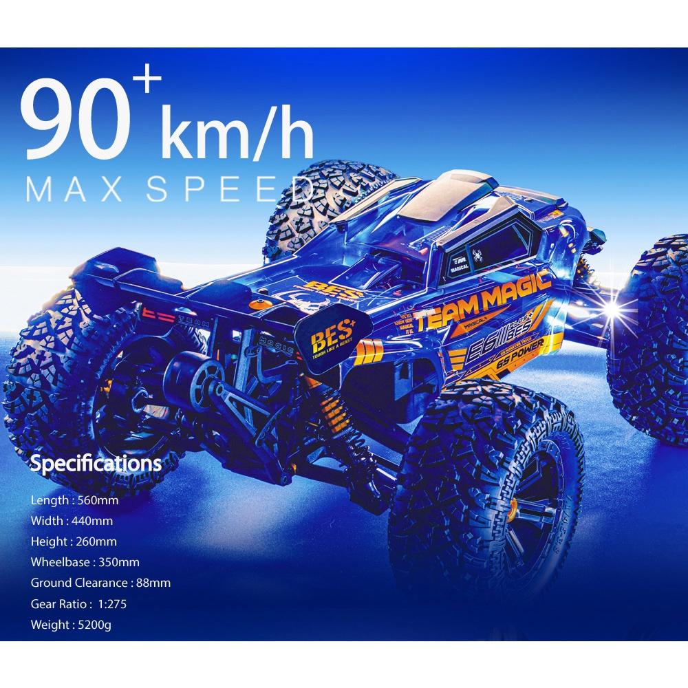 Team Magic精凌模型-E6系列-E6IIIBES+ PLUS -1/8怪獸大腳車-細節圖3