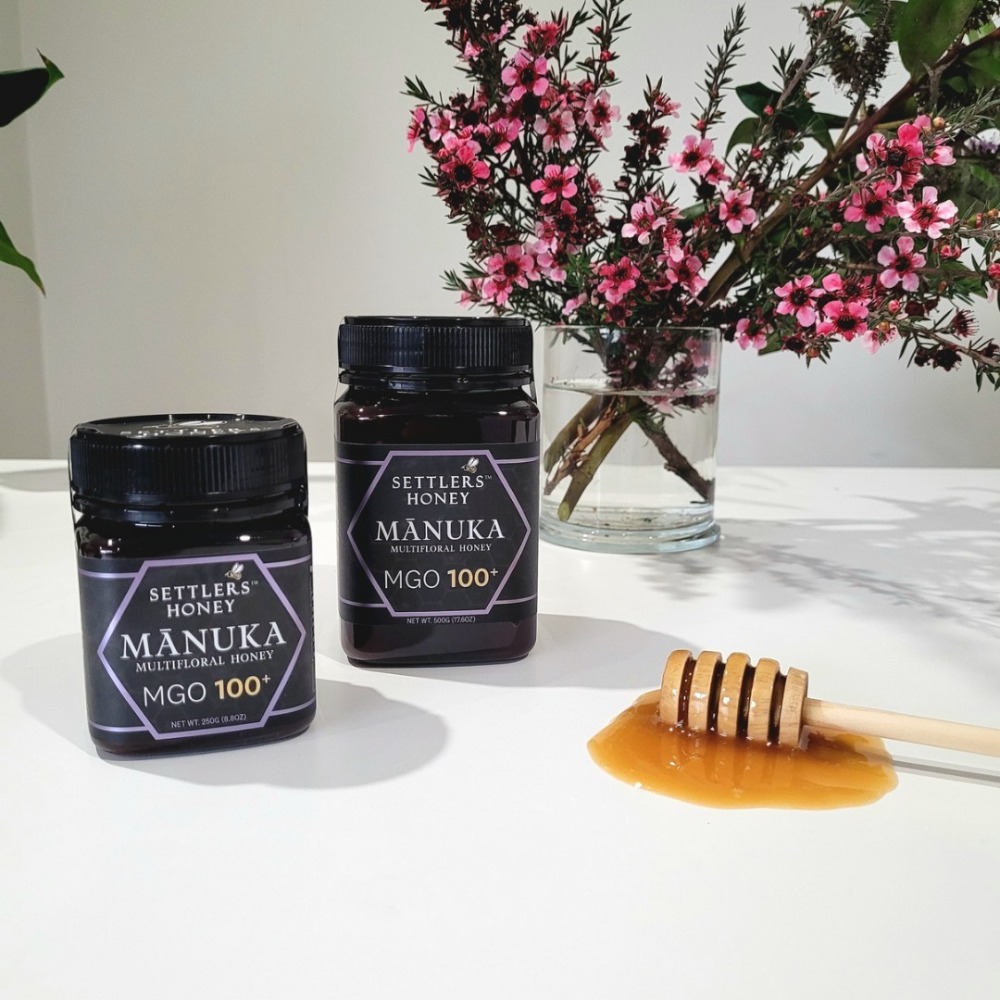 紐西蘭 Settlers 麥蘆卡百花蜂蜜 MGO100+ 250g-細節圖3