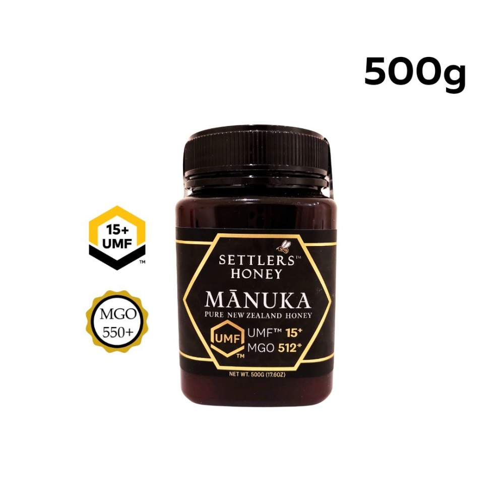 紐西蘭 Settlers 麥蘆卡蜂蜜 UMF15+ 500g-細節圖2