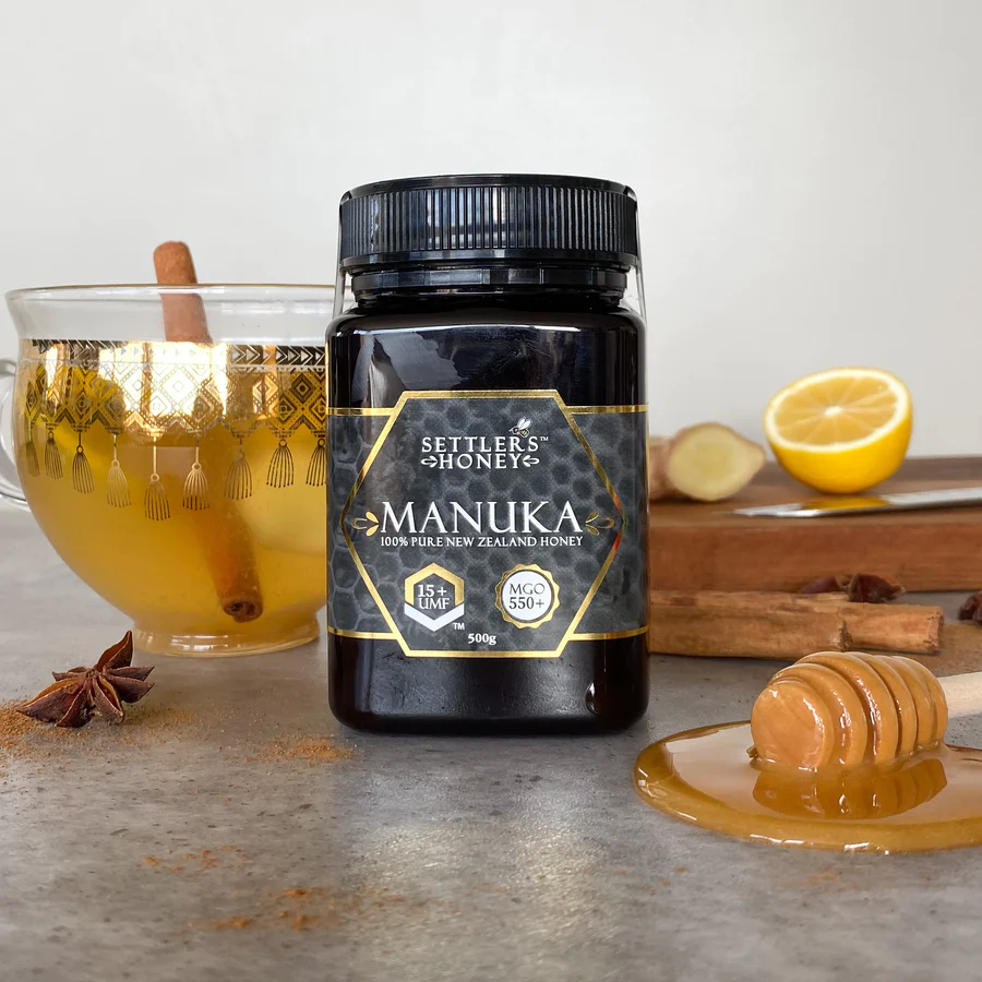 紐西蘭 Settlers 麥蘆卡蜂蜜 UMF15+ 500g-細節圖3